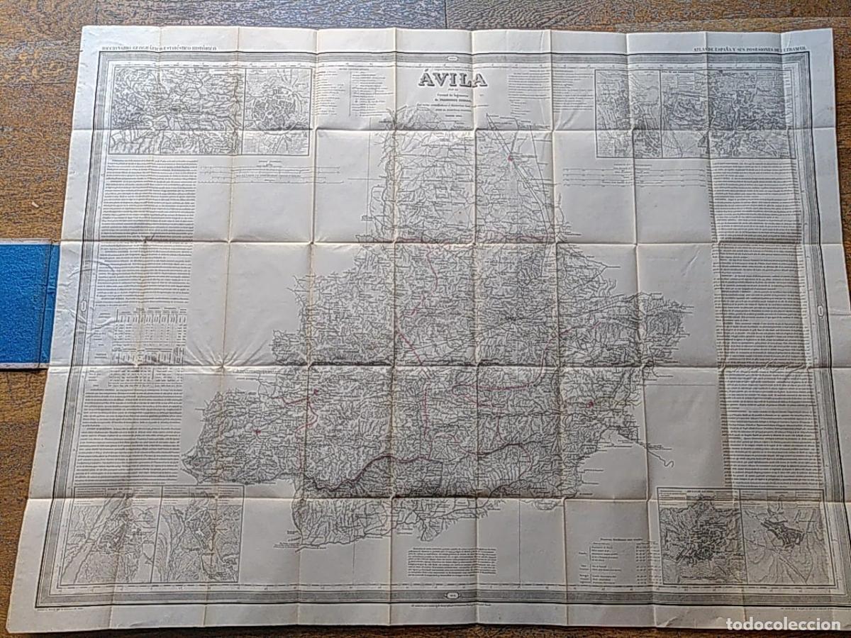Livres: &Aacute;VILA. ATLAS DE ESPA&Ntilde;A Y SUS POSESIONES DE ULTRAMAR. - Franisco Coello