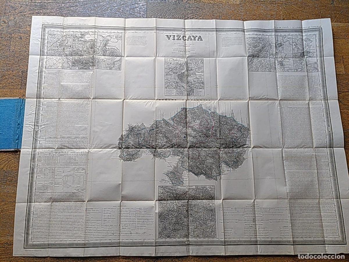Libros: VIZCAYA. ATLAS DE ESPA&Ntilde;A Y SUS POSESIONES DE ULTRAMAR. - Franisco Coello