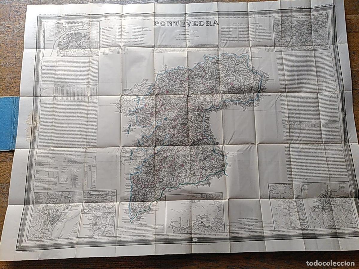 Libros: PONTEVEDRA. ATLAS DE ESPA&Ntilde;A Y SUS POSESIONES DE ULTRAMAR. - Franisco Coello
