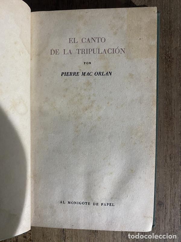 Libros: El canto de la tripulacion - Mac Orlan, Pierre - Foto 1