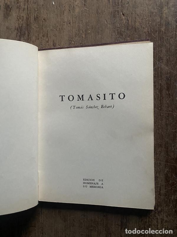 Livros em segunda m&atilde;o: Tomasito - Sanchez Echart, Tomas