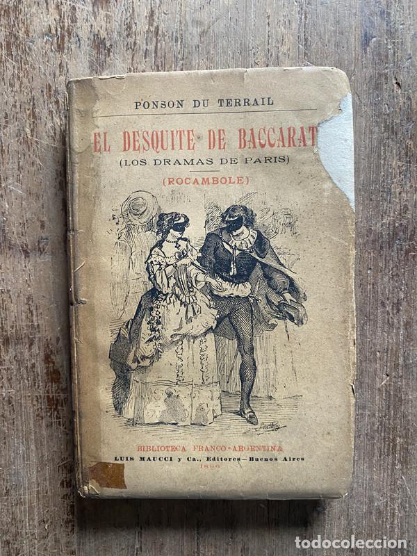 Libros: El desquite de Baccarat - Ponson du Terrail - Foto 1