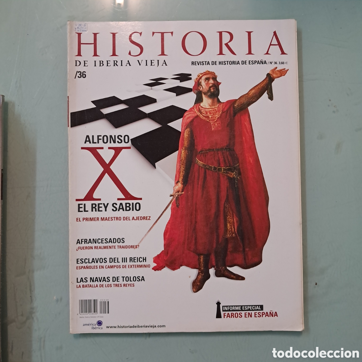 Libros: Revista de Historia de Iberia Vieja, n&uacute;mero 36