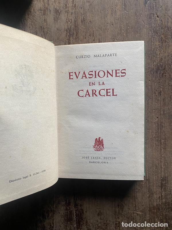 Libros: Evasiones en la Carcel - Malaparte, Curzio - Foto 1