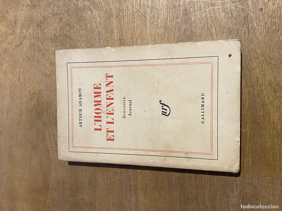 Libros: L'Homme et l'Enfant - Adamov, Arthur