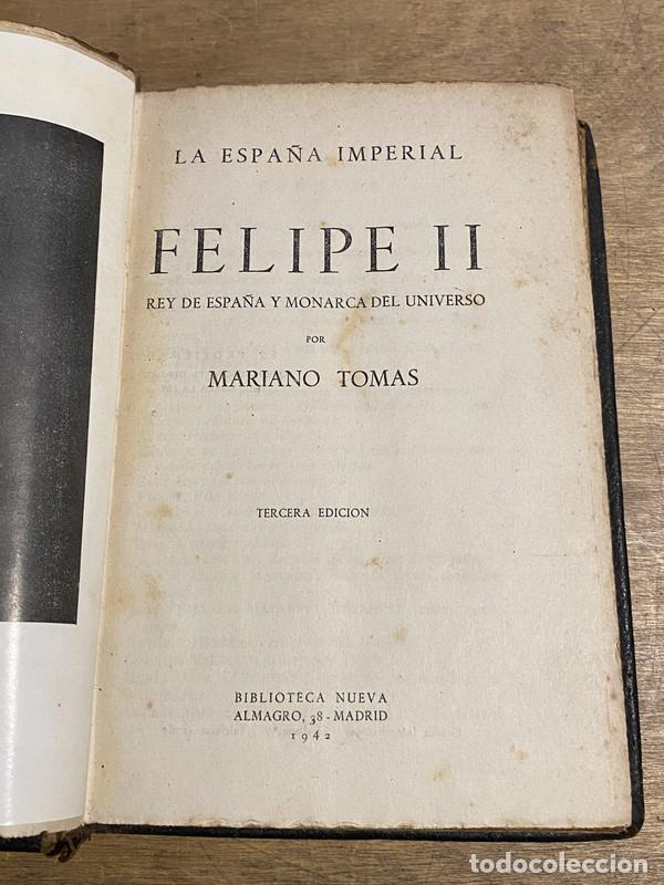 Libros: Felipe II - Tomas, Mariano - Foto 1