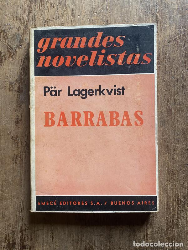 Libros: Barrabas - Lagerkvist, Par