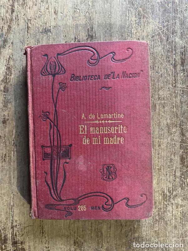 Livros em segunda m&atilde;o: El manuscrito de mi madre - Lamartine, A. de