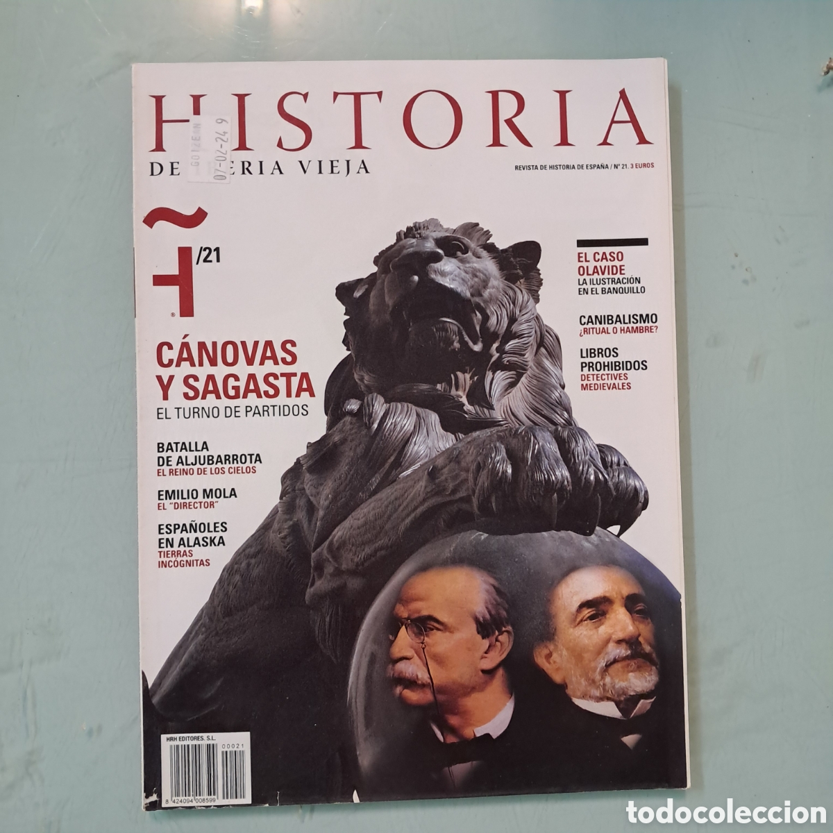Libros: Revista de Historia de Iberia Vieja, n&uacute;mero 21