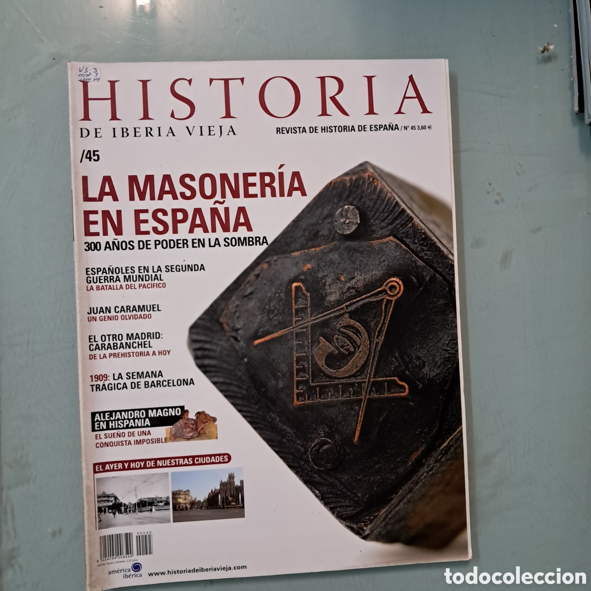 Libros: Revista de Historia de Iberia Vieja, n&uacute;mero 45