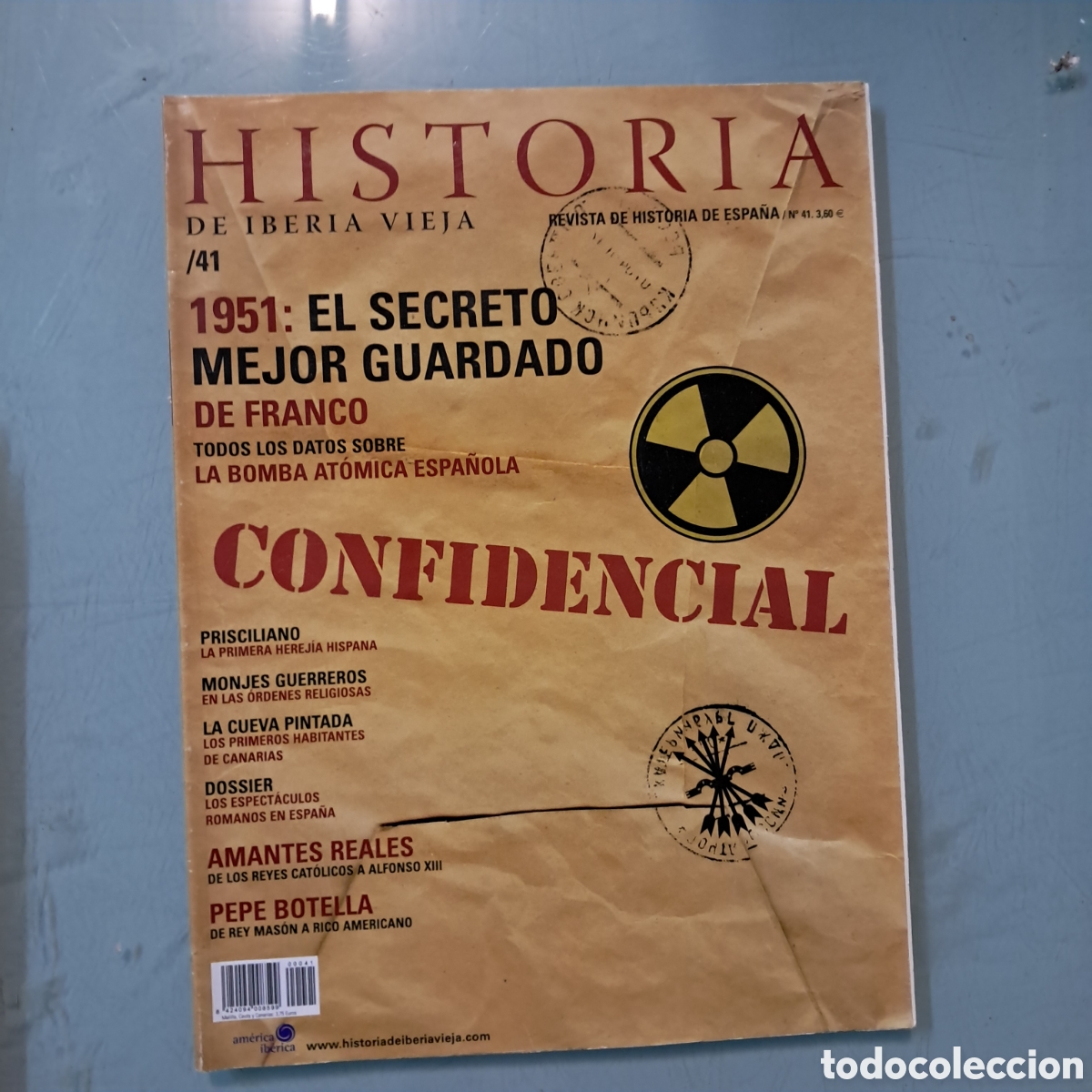 Libros: Revista de Historia de Iberia Vieja, n&uacute;mero 41