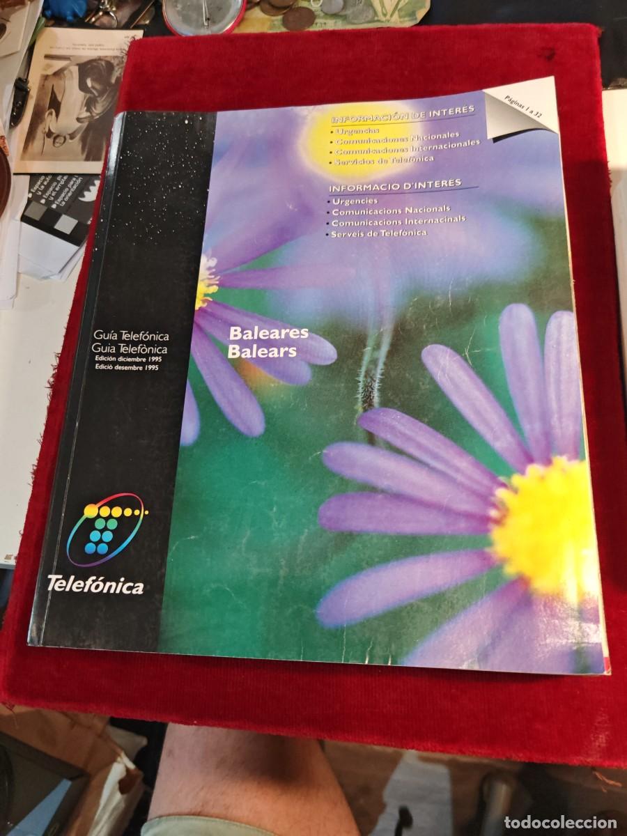Libros: List&iacute;n telef&oacute;nico baleares 1995