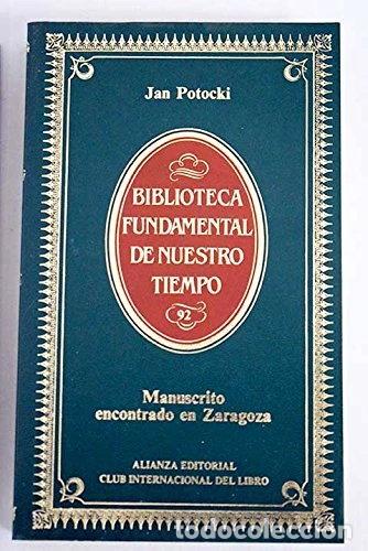 Libros: Manuscrito encontrado en Zaragoza- 9788420693026