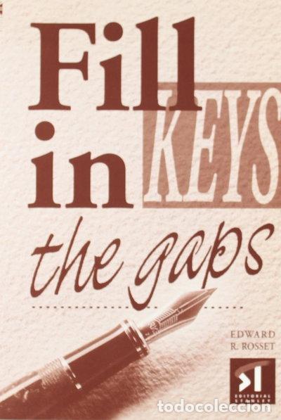 Libros: Keys for Fill in the Gaps- 9788478732777