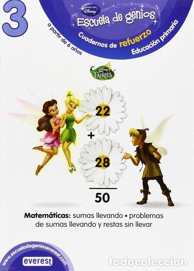 books: 3. Escuela de genios. Matem&aacute;ticas: Sumas llevando- 9788444151298