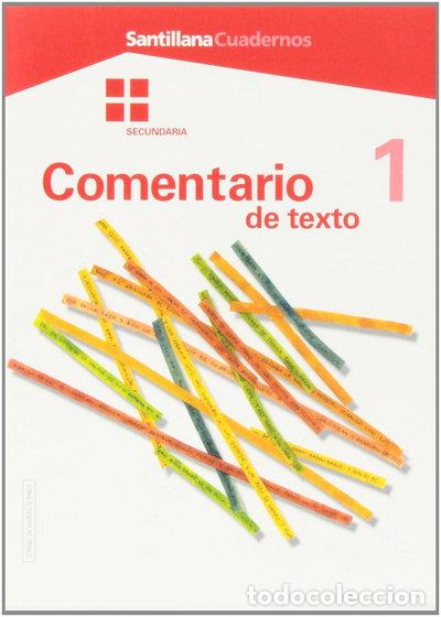 Libros: Cuaderno Comentario de Texto 1 ESO- 9788429494631