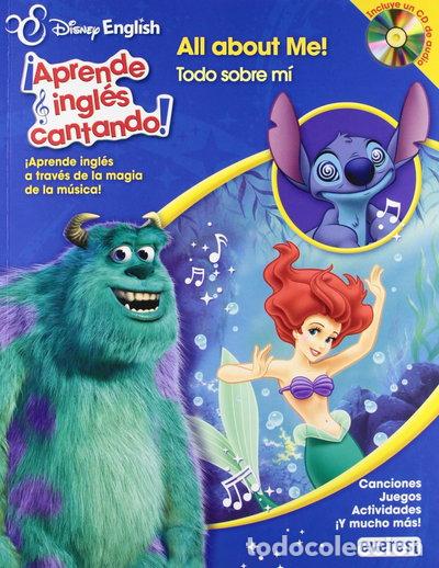 Livres: Disney English. All about me!- 9788444168111