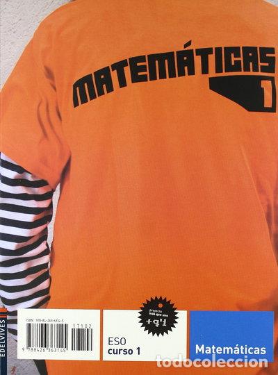Livros em segunda m&atilde;o: Matem&aacute;ticas 1- 9788426363145