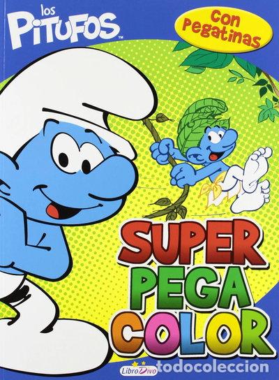 Livros em segunda m&atilde;o: Super Pega Color Los Pitufos- 8436026775110