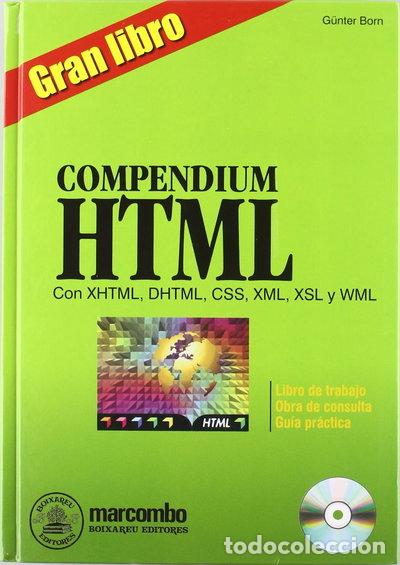 Libros: Compendium HTML- 9788426713087
