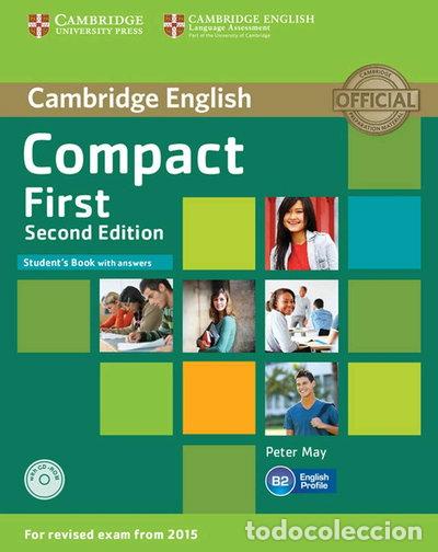 Libros: Compact First Students Book with Answers with CD-ROM- 9781107428447 - Foto 1