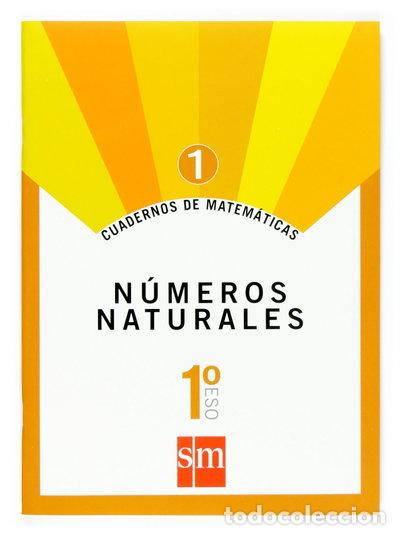 Livres: Cuaderno 1 de matem&aacute;ticas. N&uacute;meros naturales- 9788467515619