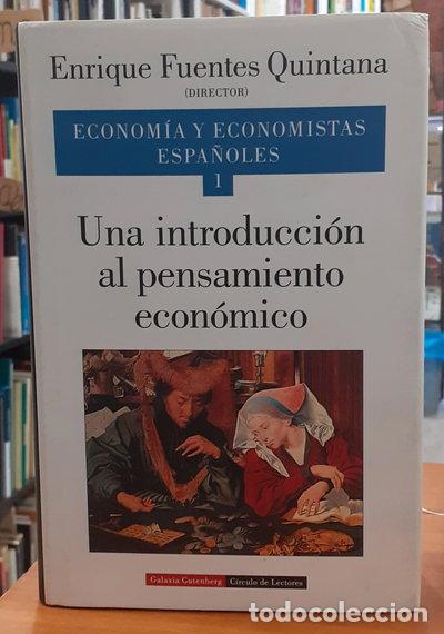 Livres: Una introducci&oacute;n al pensamiento econ&oacute;mico- 9788481091939