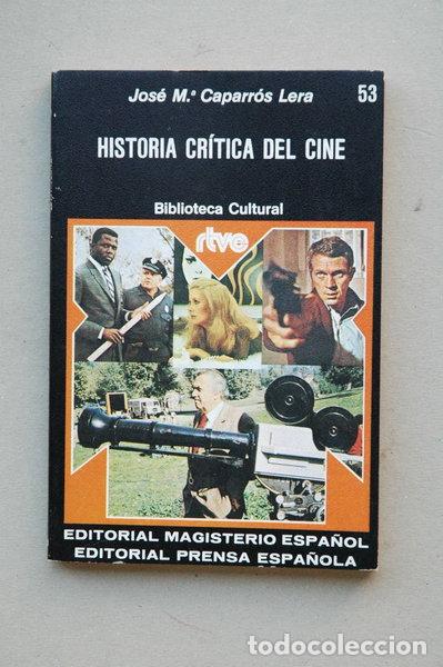 Libros: Historia cr&iacute;tica del cine- 9788426580269