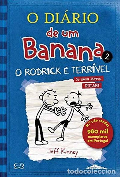 Libros: O Di&aacute;rio de um Banana Vol.2: O Rodrick &eacute; Terr&iacute;vel- 9789896680060