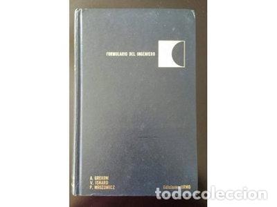 Libri di seconda mano: Formulario del ingeniero- 9788431401351