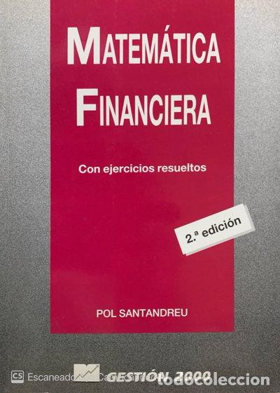 Libros: Matem&aacute;tica financiera- 9788480881241