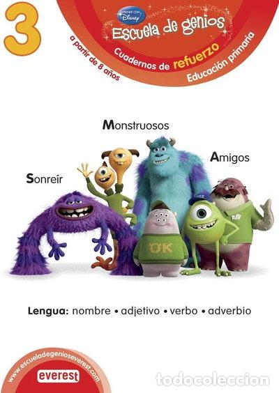 Libros: Escuela de genios. Cuadernos de refuerzo. Educaci&oacute;n Primaria. Lengua: nombre,...- 9788444151359