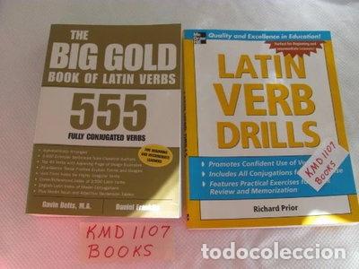 Libros: The Big Gold Book of Latin Verbs- 9780071417570