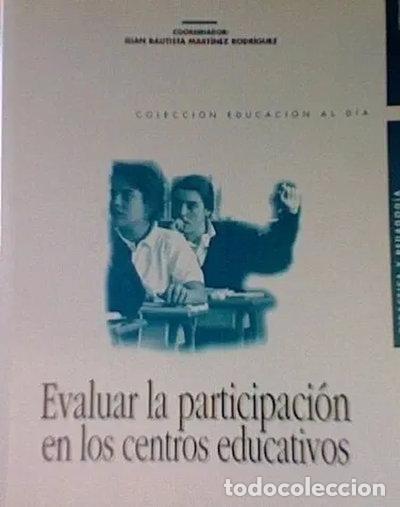 Libros: Evaluar la participaci&oacute;n en los centros educativos- 9788433108197
