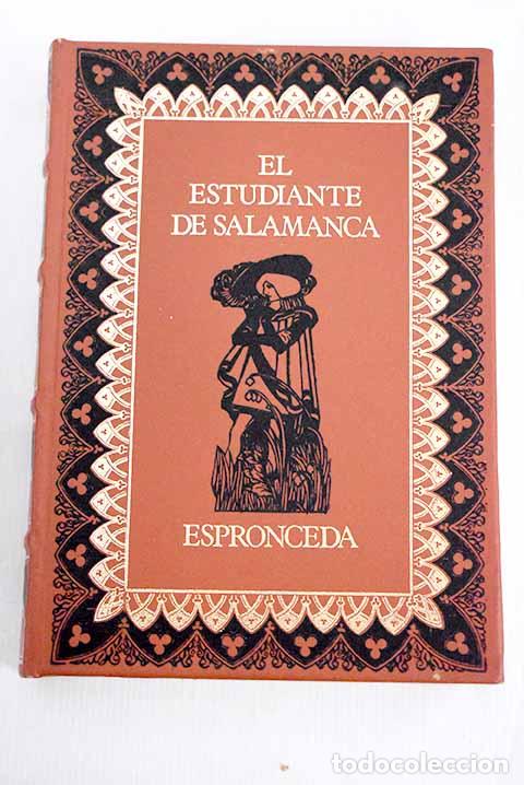 Libros: El estudiante de Salamanca.- Espronceda, Jos&eacute; de