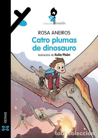 Livres: Catro plumas de dinosauro- 9788411100755