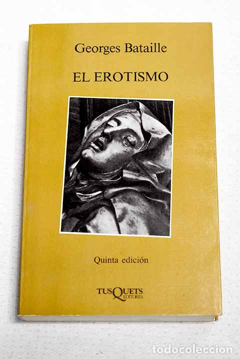 Livros em segunda m&atilde;o: El erotismo: Bataille, George.- Bataille, George