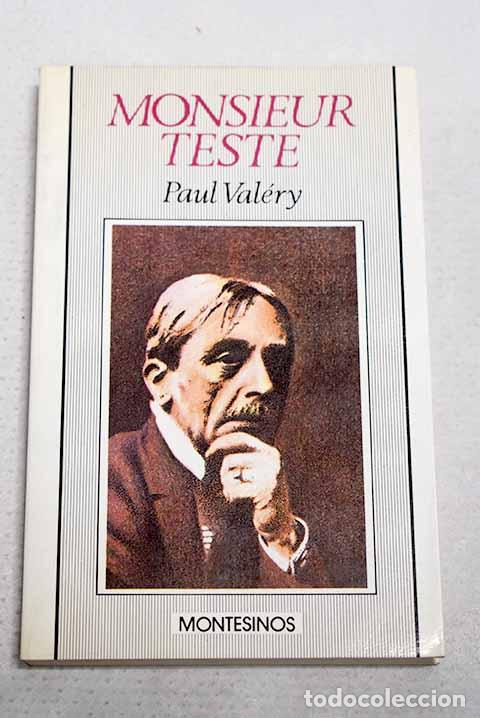 Livros em segunda m&atilde;o: Monsieur Teste: Val&eacute;ry, Paul.- Val&eacute;ry, Paul