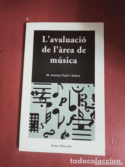 books: L'avaluaci&oacute; de l'&agrave;rea de m&uacute;sica- 9788476023211