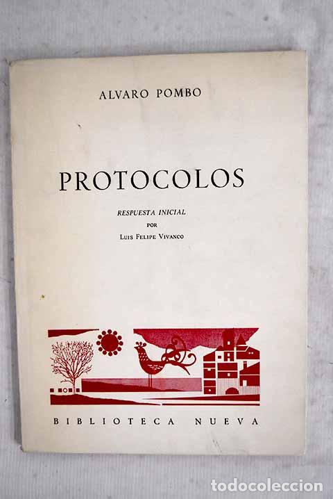 Libros: Protocolos: Pombo, &Aacute;lvaro.- Pombo, &Aacute;lvaro