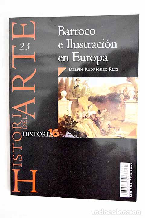 Libros: Barroco e Ilustraci&oacute;n en Europa.- Rodr&iacute;guez Ruiz, Delf&iacute;n