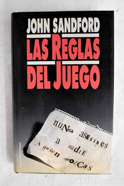 Libros: Las reglas del juego.- Sandford, John