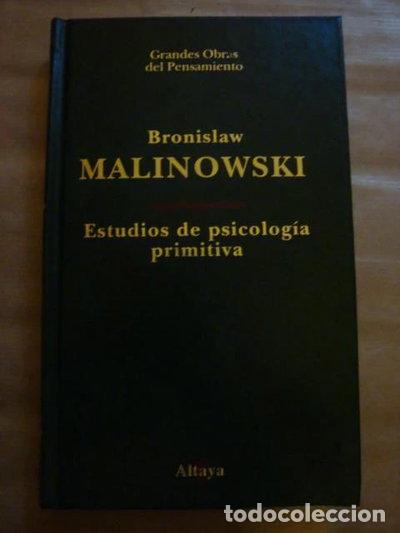 books: Estudios de psicolog&iacute;a primitiva- 9788448702021