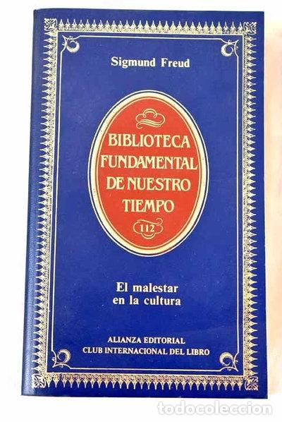 books: El malestar en la cultura- 9788420693170