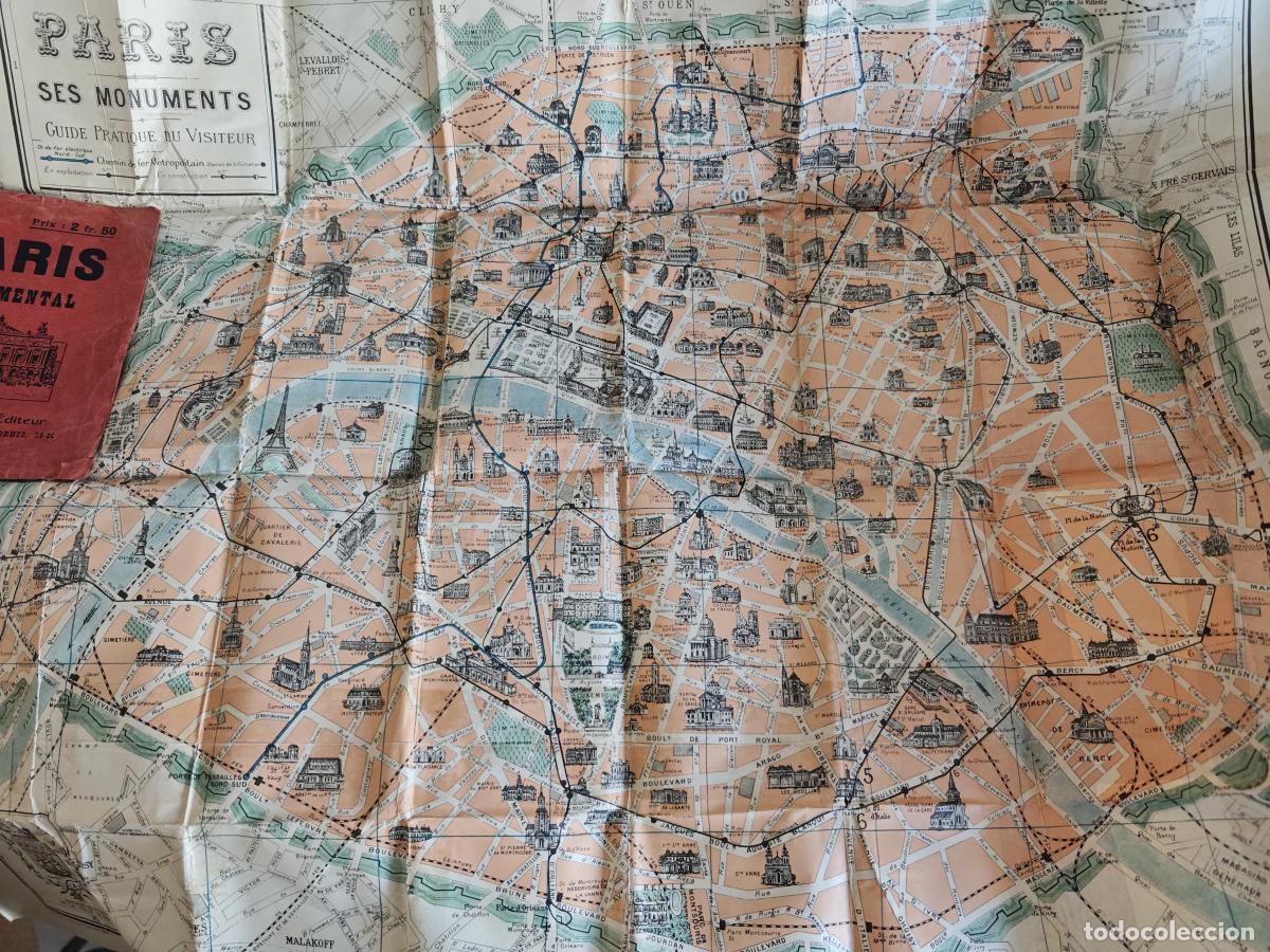 PARIS MONUMENTAL. PLANO - - TDK656
