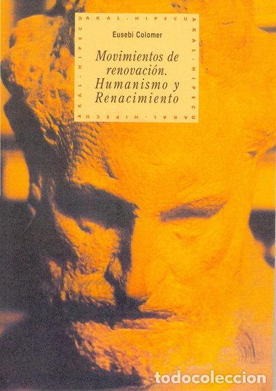 Livres: Movimientos de renovaci&oacute;n. Humanismo y Renacimiento- 9788446007920