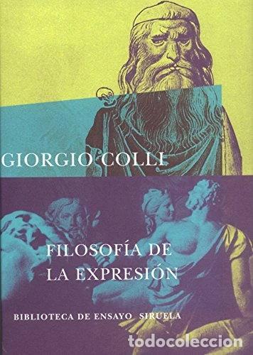 Libros: Filosof&iacute;a de la Expresi&oacute;n- 9788478442706