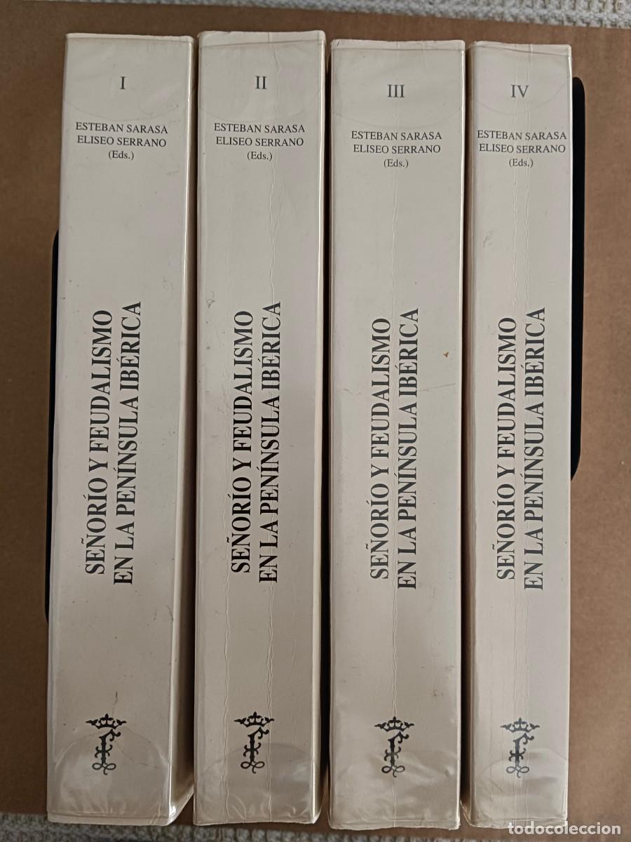 books: SE&Ntilde;ORIO Y FEUDALISMO EN LA PENINSULA IBERICA (S.S. XII - XIX) - Esteban Sarasa Sanchez y Eliseo Serr