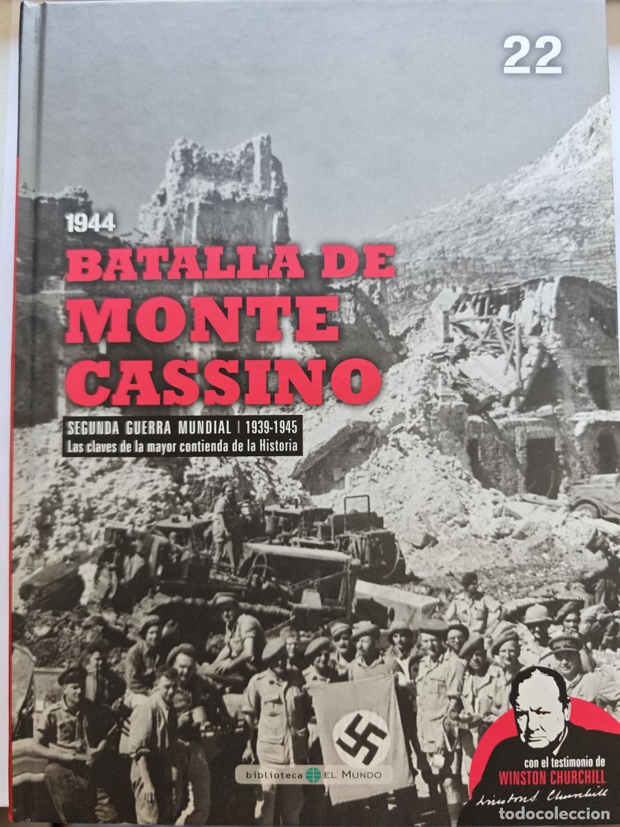 Libros: batalla monte cassino 1944- SEGUNDA GUERRA MUNDIAL n&ordm; 22 - BIBLIOTECA EL MUNDO 2009 - tdk429