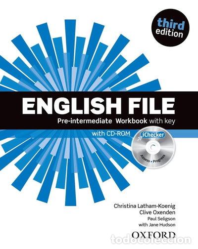 Libros: English File Pre-Intermediate Workbook- 9780194598736
